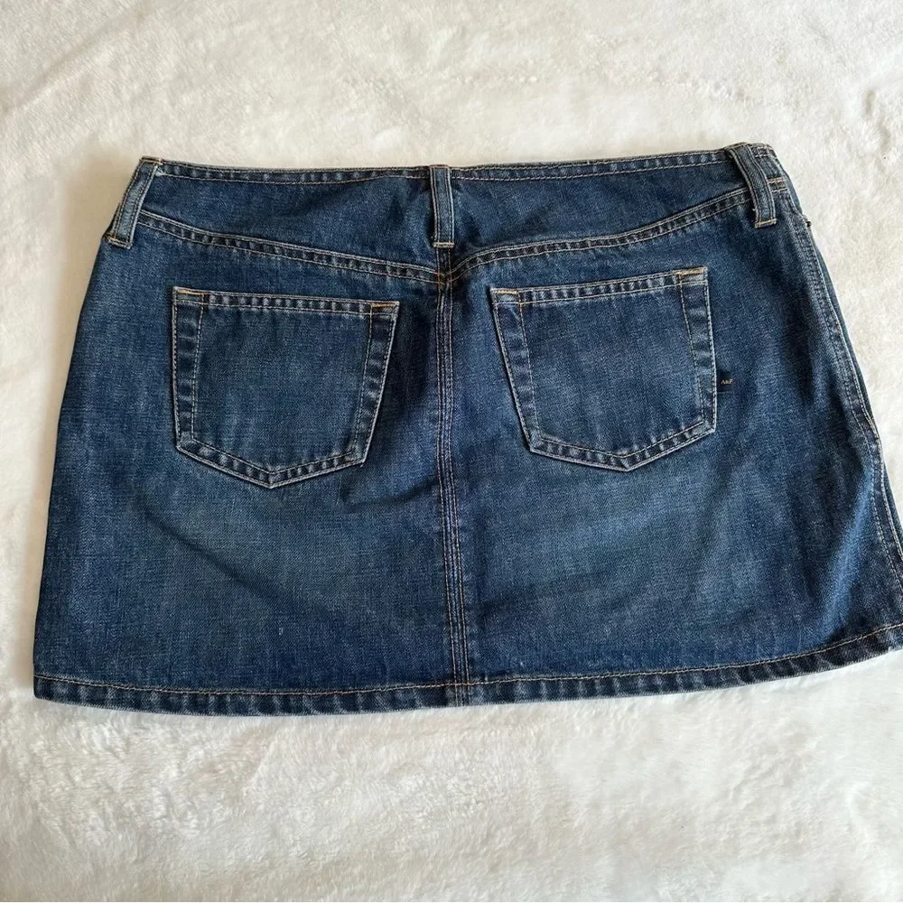 Abercrombie & Fitch Y2K Denim Mini Skirt Size 4